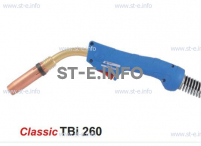 Горелка для полуавтоматической сварки TBi 260-blue-ESG, длина 5 метров - st-e.info - Калуга