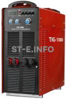 Сварочный аппарат для аргонодуговой сварки TIG-1080 - st-e.info - Калуга