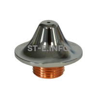 Сопло одинарное хромированное 1,5 мм арт. 1572362-1,5 - st-e.info - Калуга