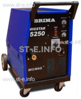 Сварочный профессиональный полуавтомат BRIMA MIGSTAR-5250 - st-e.info - Калуга