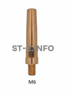Наконечник М6*45*1,6 (для горелки qtb-500) Panasonic - st-e.info - Калуга