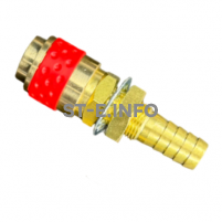 Разъем быстросъемный красный М10 - st-e.info - Калуга