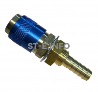 Разъем быстросъемный синий М8 - st-e.info - Калуга