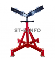 Роликовая опора для труб ST-V1 - st-e.info - Калуга