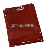 Шторка защитная 2x1.74m красная - st-e.info - Калуга