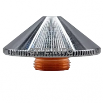 Сопло двойное хромированное  д.1.2 мм арт.P0591-002-00012-CR - st-e.info - Калуга