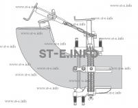 Центратор цепной однорядный Василёк СС-4TC для диаметров 254-1372 синий для нержавеющей стали - st-e.info - Калуга