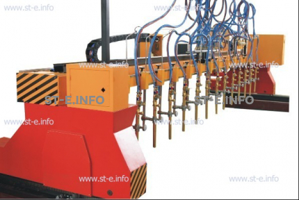 Портальная машина термической резки с много-головочным режимом реза. ST-MH6020 - st-e.info - Калуга