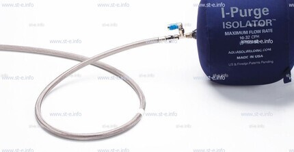 Односторонняя заглушка с трубкой и клапаном ISO 3" (76 mm)  - st-e.info - Калуга