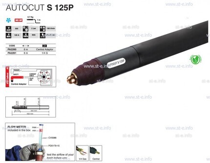 Голова плазмотрона для механизированной резки AUTOCUT S 125 P - st-e.info - Калуга