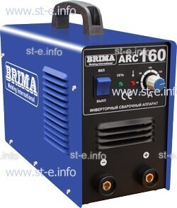 Сварочный аппарат Brima (инвертор) ARC 160A  - st-e.info - Калуга