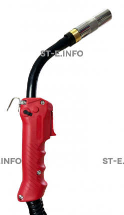 Сварочная горелка для полуавтомата QTB-500 разъем PNA (штырь),  2 метра - st-e.info - Калуга
