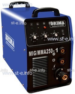 Сварочный инверторный полуавтомат BRIMA MIG/MMA 250-1 (220) - st-e.info - Калуга