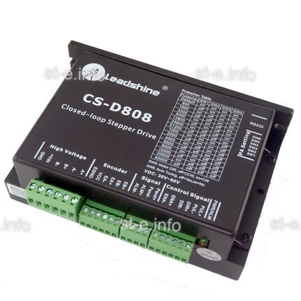  Серводрайвер шаговый CS-D808 Leadshine - st-e.info - Калуга
