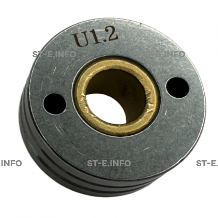 Ролик к сварочному аппарату ST-500 1,0-1,2 тип U под алюминиевую проволоку - st-e.info - Калуга